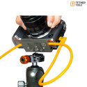 TetherPro USB-C to USB-C 4.6m Right Angle | Orange