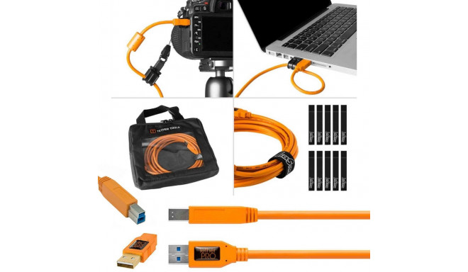 Starter Tethering Kit with USB 3.0 SuperSpeed A to B 4.6m