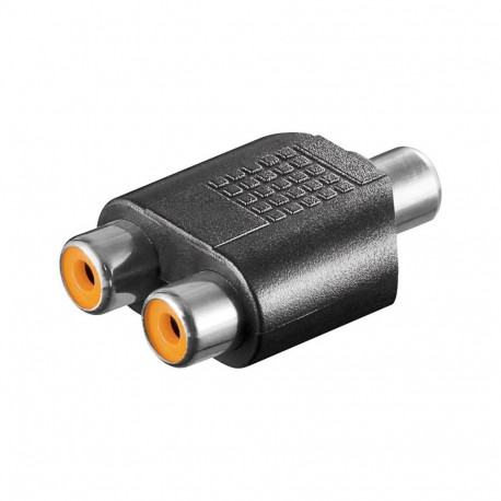 PremiumCord Adapter 1x Cinch female - 2x Cinch female