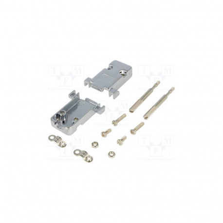 Cover for Canon 9 connector metal - long screws