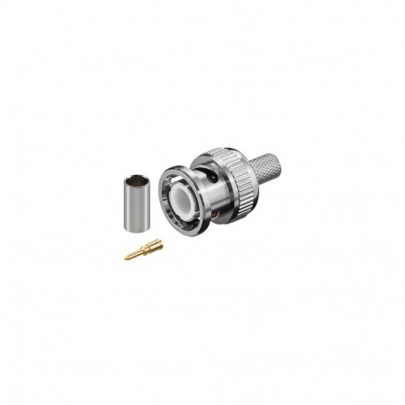 PremiumCord BNC crimp plug for RG 59/U cable with gold pin