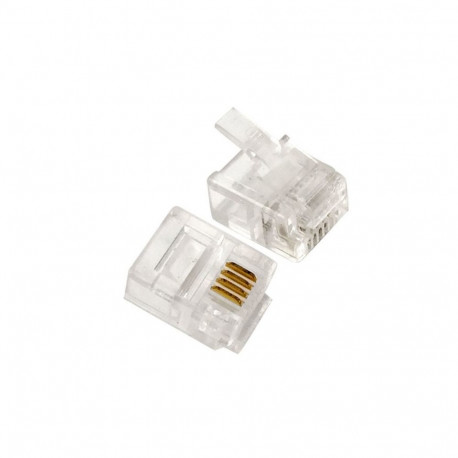Connector telephone RJ11 6P4C