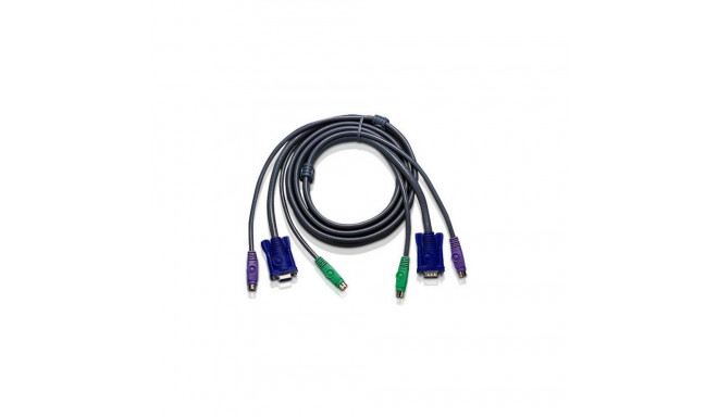ATEN KVM cable CS-114A, CS138A, CS-84A, PS/2, 5m