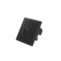AC WALL SOCKET 230V WITH 2 USB PORT 2.1A, FRENCH SOCKET BLACK LANBERG