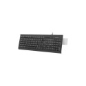 KEYBOARD NATEC MORAY US LAYOUT WITH ID CARD READER