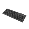 KEYBOARD NATEC MORAY US LAYOUT WITH ID CARD READER