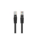 PATCHCORD CAT.6 UTP 0.5M BLACK FLUKE PASSED LANBERG 10-PACK