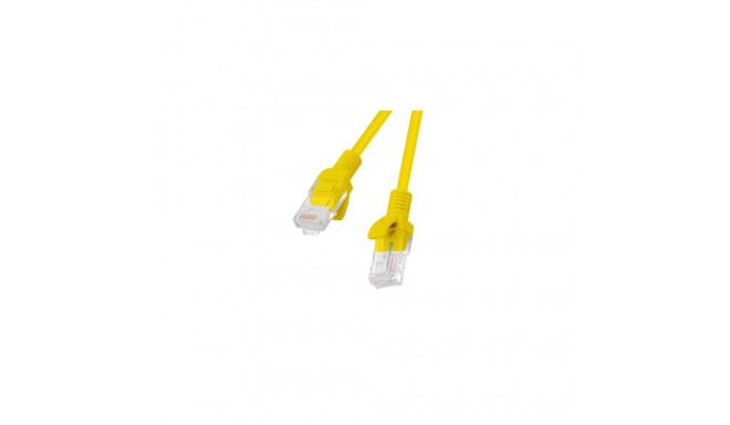 Lanberg patch-kaabel CAT.6 UTP 5M, kollane, Fluke testitud