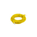 PATCHCORD CAT.6 UTP 5M YELLOW FLUKE PASSED LANBERG
