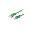 PATCHCORD CAT.6 UTP 2M GREEN FLUKE PASSED LANBERG 10-PACK