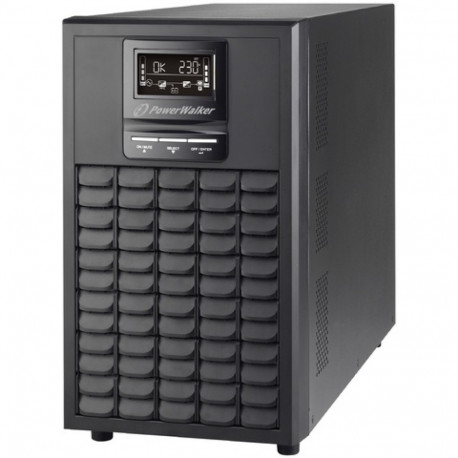 UPS POWERWALKER VFI 3000 CG PF1 ON-LINE 3000VA 8X IEC C13 OUTLETS USB-B RS-232 1/1 PHASE TOWER EPO