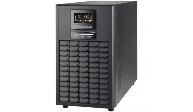 UPS POWERWALKER VFI 3000 CG PF1 ON-LINE 3000VA 8X IEC C13 OUTLETS USB-B RS-232 1/1 PHASE TOWER EPO