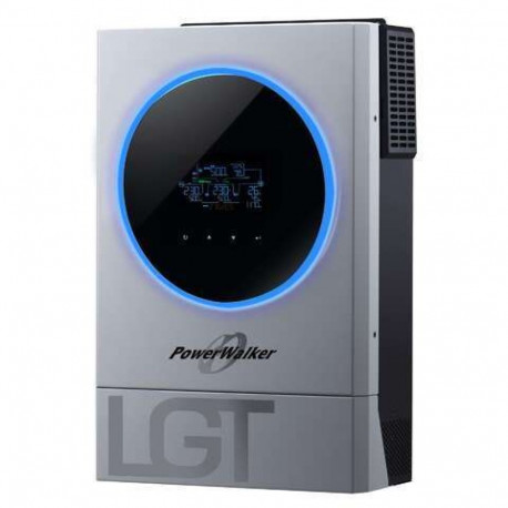 SOLAR INVERTER OFF-GRID, LED TOUCHSCREEN, MPPT, 5600VA PSW (NO BATTERIES) POWERWALKER