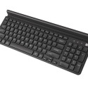 KEYBOARD NATEC FELIMARE US LAYOUT WIRELESS BLUETOOTH + 2.4GHZ SLIM PHONE/TABLET HOLDER BLACK KEYBOARD NATEC FELIMARE US LAYOUT WIRELESS BLUETOOTH + 2.4GHZ SLIM PHONE/TABLET HOLDER BLACK