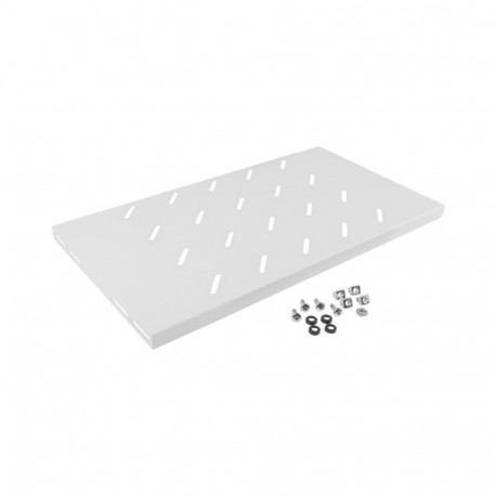 19" FIXED SHELF 1U/486X270MM MAX LOAD CAPACITY UP TO 120KG GREY LANBERG