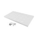 19" FIXED SHELF 1U/486X270MM MAX LOAD CAPACITY UP TO 120KG GREY LANBERG