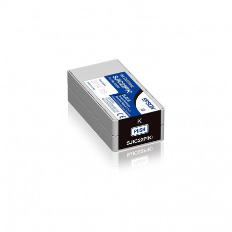 Epson ink cartridge ColorWorks C3500 SJIC22P(K), black