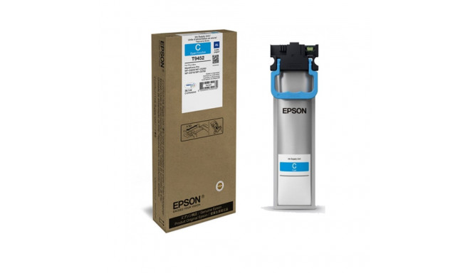 Epson tint WorkForce Pro WF-C5210DW/WF-C5290DW/WF-C5710DWF/WF-C5790DWF 38.1ml 5000lk XL, tsüaan