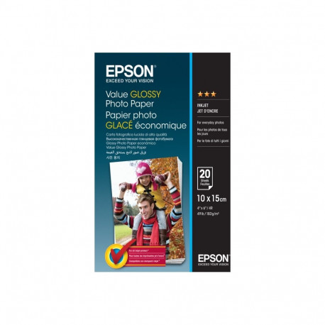 Epson photo paper 10x15 Value Glossy 20pcs