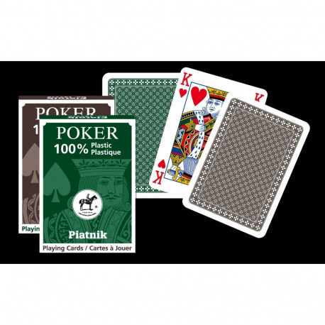 PIATNIK playing cards Poker 100% plastic