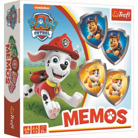 TREFL PAW PATROL Memo Käpapatrull