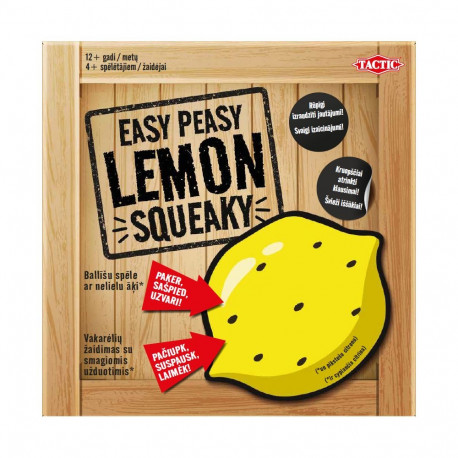 TACTIC Boardgame Lemon Squeaky (in Latvian and Lithuanian lang.)