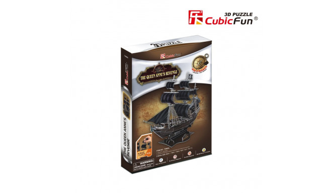 CUBICFUN 3D pusle Kuninganna Anne Purjekas