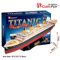 CUBICFUN 3D pusle Titanic (Suur)