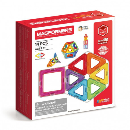 MAGFORMERS Magnetkonstruktori komplekt, 14 osa
