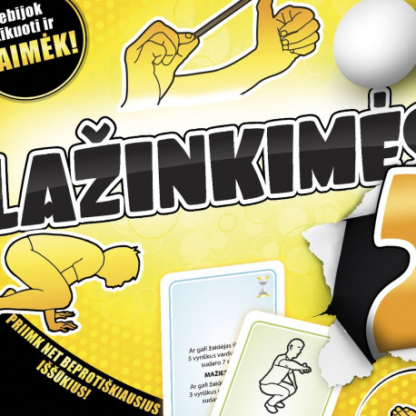 TACTIC Board game Wanna bet? 2 (In Lithuanian lang.)