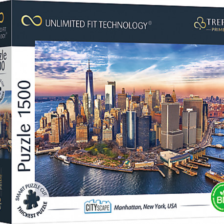 TREFL Prime pusle Cityscape Manhattan, 1500 osa