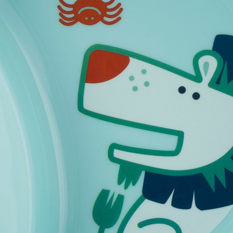 CHICCO feeding bowl 6M+ blue