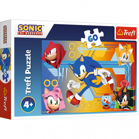 TREFL SONIC Puzzle, 60 pcs