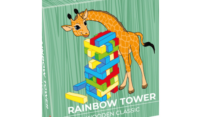 TACTIC Game Trendy Rainbow Tower