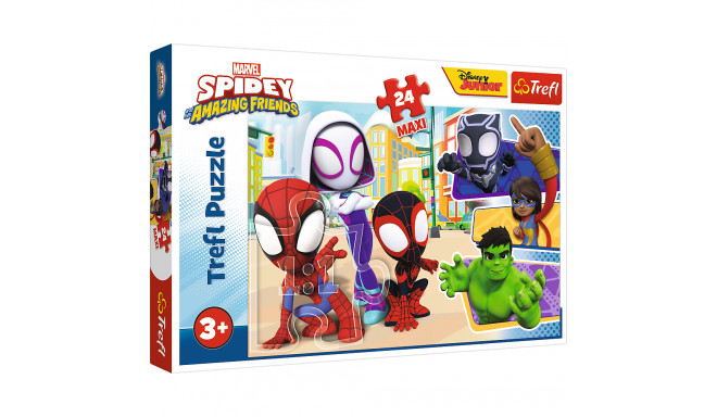 TREFL SPIDER-MAN maxi puzzle 24 pcs Spidey