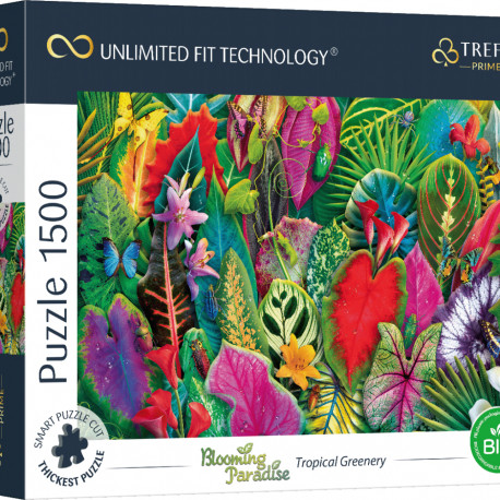 TREFL Prime Puzzle Tropical Greenery, 1500 pcs