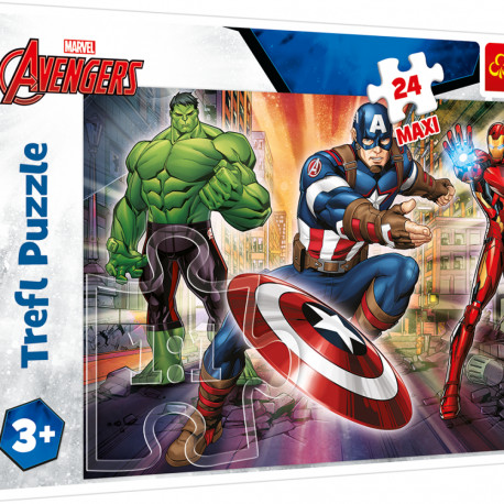 TREFL AVENGERS Maxi puzzle, 24 pcs