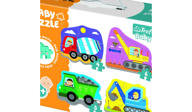 TREFL Beebipusle komplekt, Rasketehnika