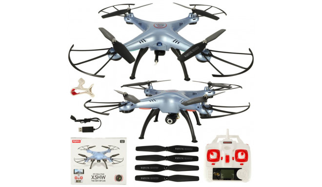 Syma X5HW 2.4GHz RC droon Wi-Fi kaamera sinine