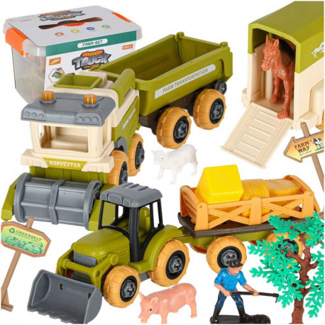 Põllumajandusettevõtte põllumajandusettevõtte kombain väänatud drill