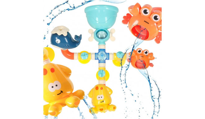 Vannimänguasja duššipihusti mereloomad