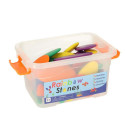 Creative pebbles värviline montessori puzzle