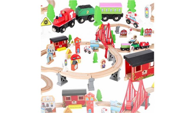 Puidust rongi rada + 70el