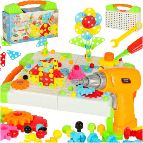 Kruvikeeraja puur ehitusplokid 181 elementi