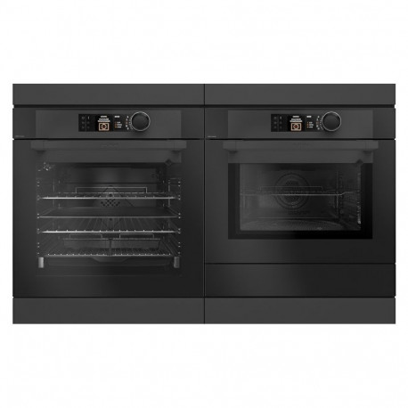 De Dietrich integreeritava ahju ja mikrolaineahju komplekt DOP8574BB + DKC7340BB Coal Black
