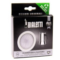 1 silikoontihend + filter Bialetti 10 tassi 0800413, inox