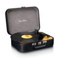 Suitcase turntable with speakers Lenco, black