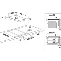 Built-in ceramic hob