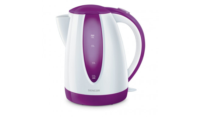 Water kettle Sencor, white/violet