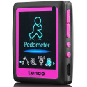 MP3/4 player with pedometer EN 4GB Lenco, pink